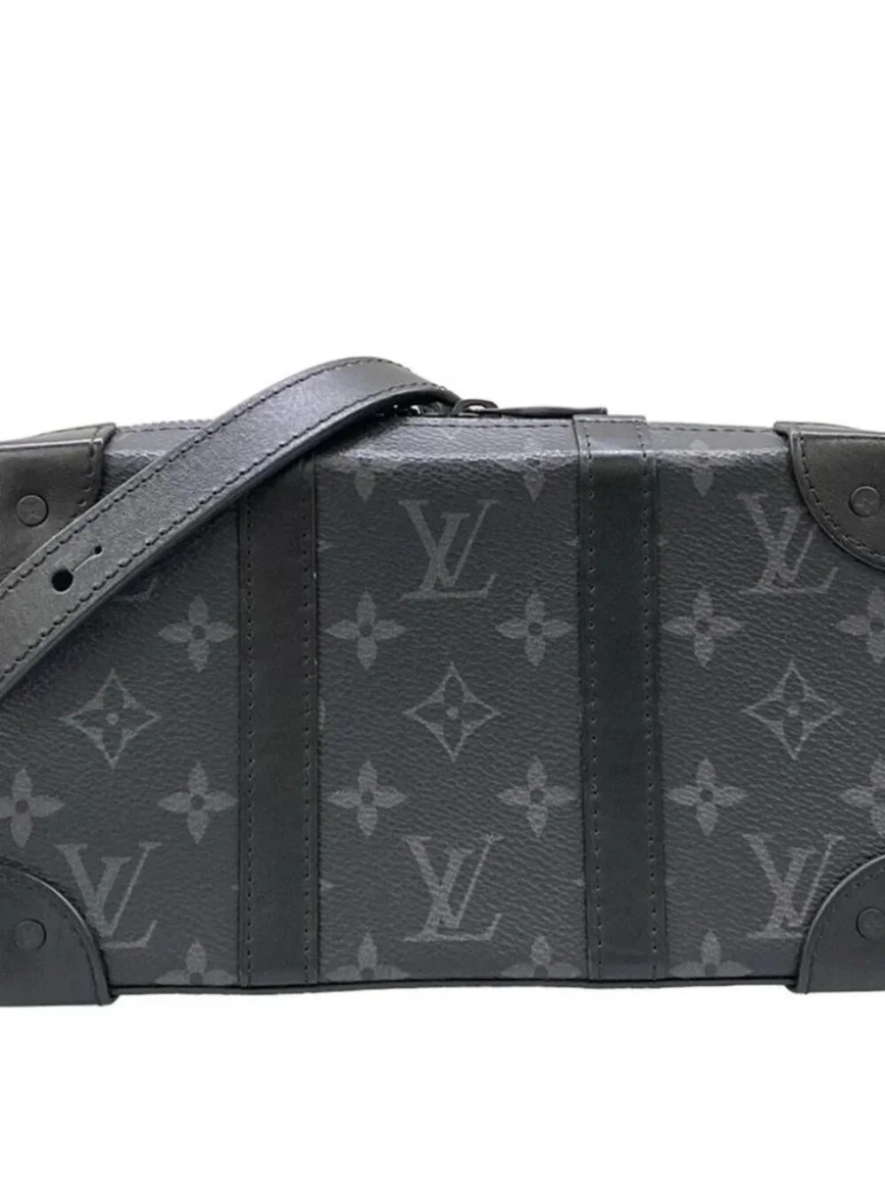 LOUIS VUITTON Soft Trunk Wallet Monogram Eclipse